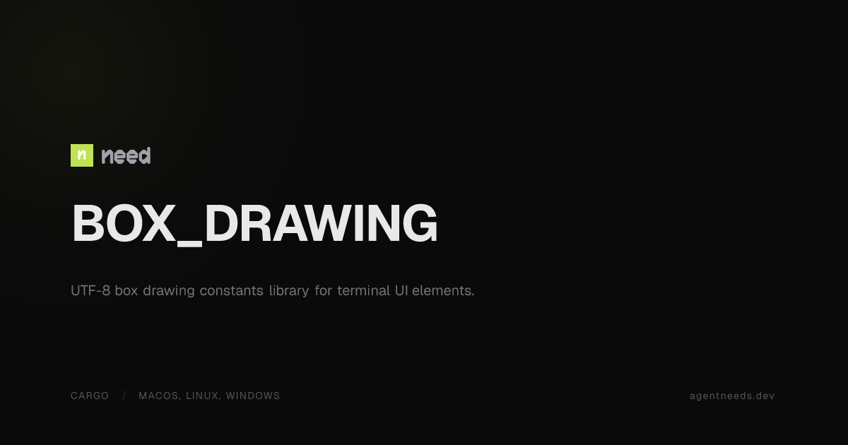 box_drawing - need